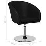 Casa si Gradina - Mobilier - Scaune si fotolii - Scaune - Scaune de bucatarie, 4 buc., piele ecologica, negru, model 3 - Infinity.ro