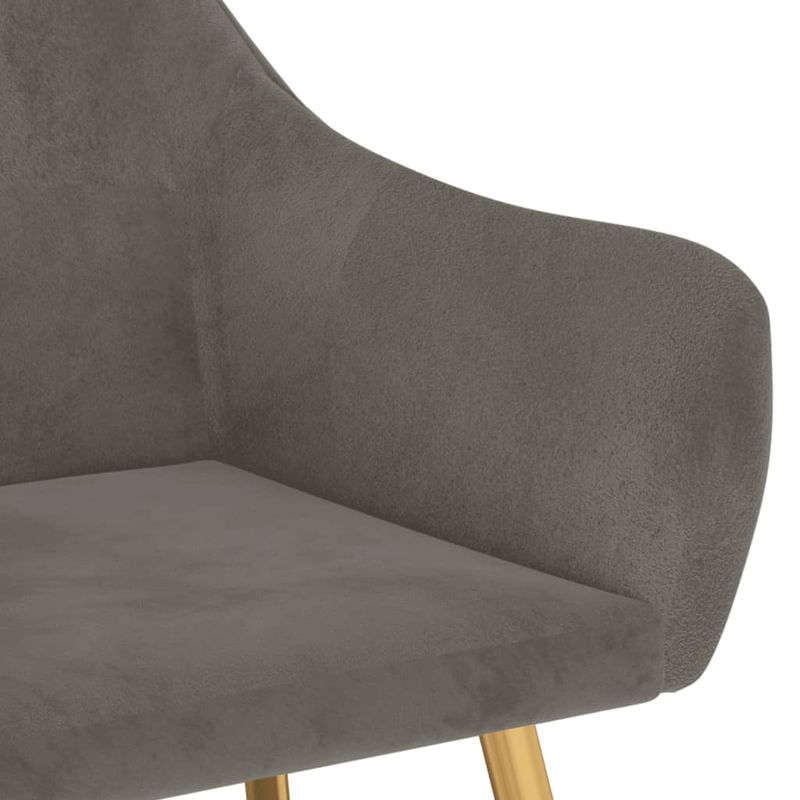 Casa si Gradina - Mobilier - Scaune si fotolii - Scaune - Scaune de bucatarie, 4 buc., catifea, gri inchis, model 11 - Infinity.ro