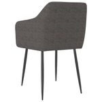 Casa si Gradina - Mobilier - Scaune si fotolii - Scaune - Scaune de bucatarie, 2 buc., material textil, gri inchis, model 13 - Infinity.ro