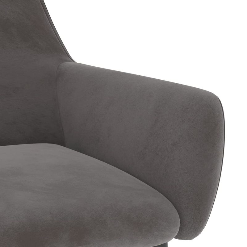 Casa si Gradina - Mobilier - Scaune si fotolii - Scaune - Scaune de bucatarie, 6 buc., catifea, gri inchis, model 4 - Infinity.ro