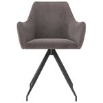 Casa si Gradina - Mobilier - Scaune si fotolii - Scaune - Scaune de bucatarie, 4 buc., catifea, gri deschis, model 7 - Infinity.ro