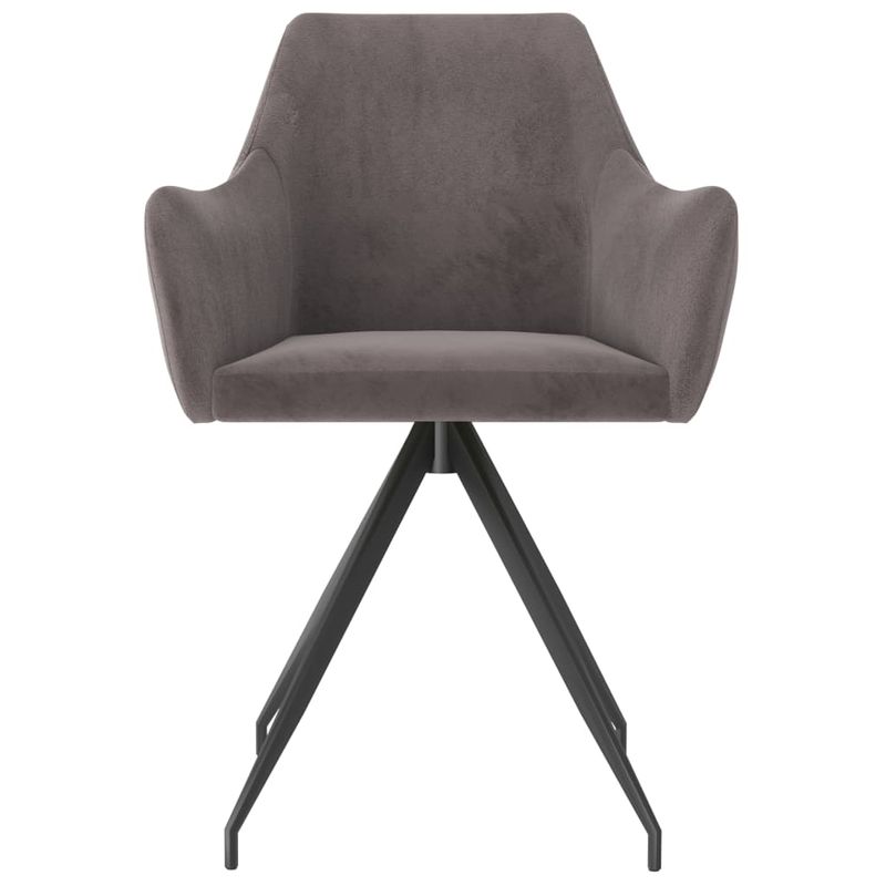 Casa si Gradina - Mobilier - Scaune si fotolii - Scaune - Scaune de bucatarie, 4 buc., catifea, gri deschis, model 7 - Infinity.ro