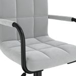 Casa si Gradina - Mobilier - Scaune si fotolii - Scaune - Scaune de masa pivotante, 4 buc., catifea, gri deschis, model 19 - Infinity.ro