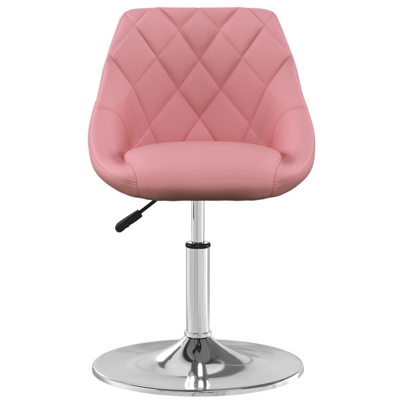 Casa si Gradina/Mobilier/Scaune si fotolii/Scaune - Scaune de masa pivotante, 6 buc., catifea, roz, model 6 - Infinity.ro