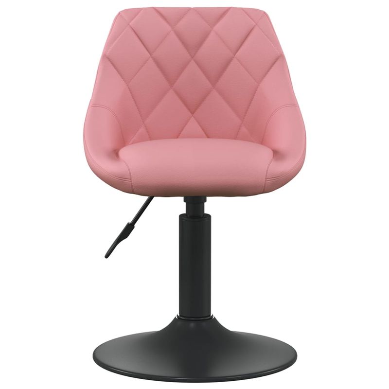 Casa si Gradina - Mobilier - Scaune si fotolii - Scaune - Scaune de masa pivotante, 6 buc., catifea, roz, model 7 - Infinity.ro