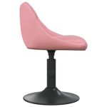 Casa si Gradina - Mobilier - Scaune si fotolii - Scaune - Scaune de masa pivotante, 6 buc., catifea, roz, model 7 - Infinity.ro