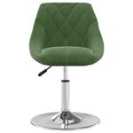 Casa si Gradina - Mobilier - Scaune si fotolii - Scaune - Scaune de masa pivotante, 6 buc., catifea, verde inchis, model 13 - Infinity.ro