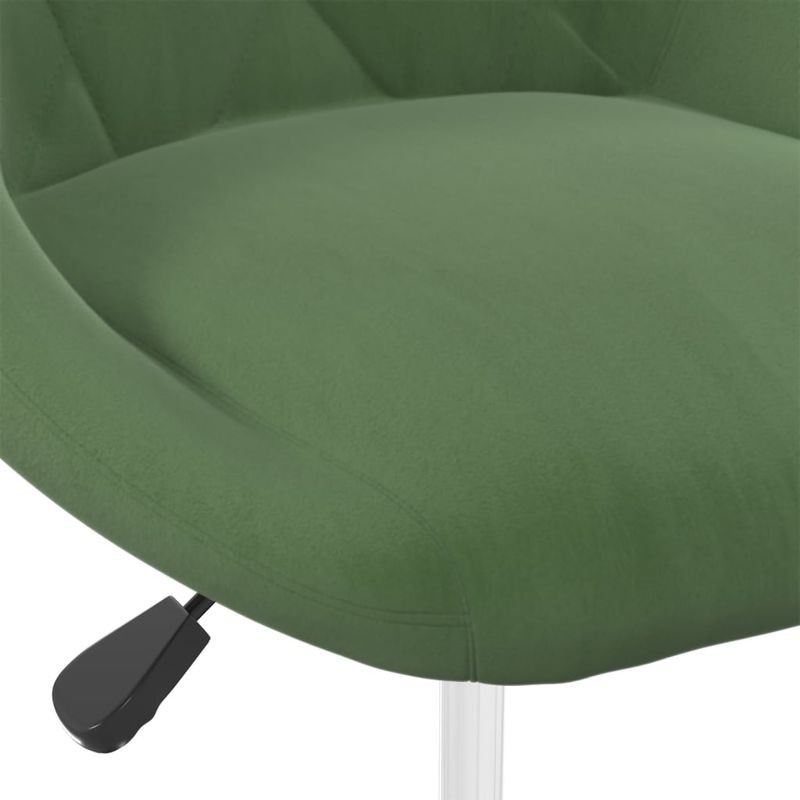 Casa si Gradina - Mobilier - Scaune si fotolii - Scaune - Scaune de masa pivotante, 6 buc., catifea, verde inchis, model 13 - Infinity.ro