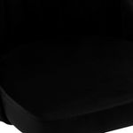 Casa si Gradina - Mobilier - Scaune si fotolii - Scaune - Scaune de bucatarie, 6 buc., catifea, negru, model 6 - Infinity.ro