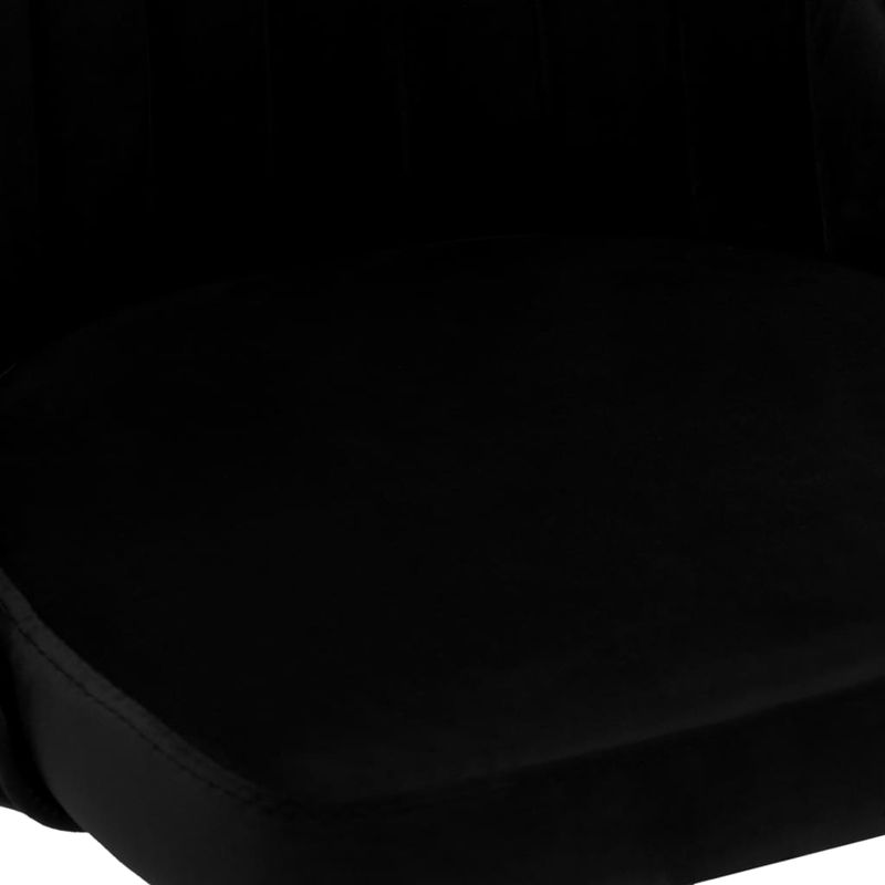 Casa si Gradina - Mobilier - Scaune si fotolii - Scaune - Scaune de bucatarie, 6 buc., catifea, negru, model 6 - Infinity.ro