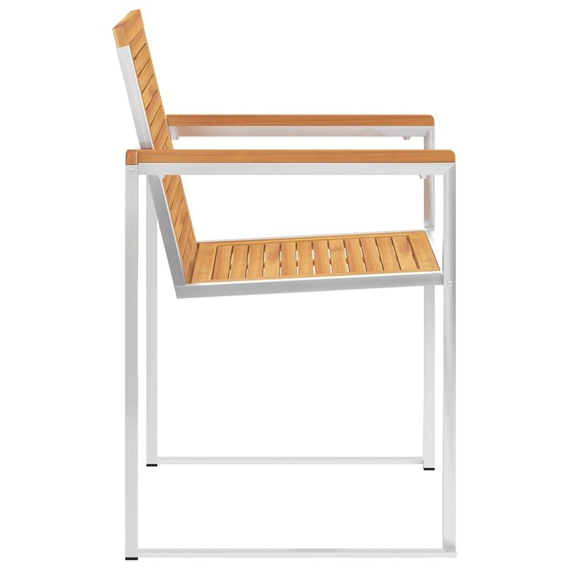 Casa si Gradina - Gradina si terasa - Mobilier exterior - Scaune si sezlonguri gradina - Scaune de gradina cu perne, 6 buc., lemn masiv de tec - Infinity.ro
