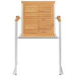 Casa si Gradina - Gradina si terasa - Mobilier exterior - Scaune si sezlonguri gradina - Scaune de gradina cu perne, 6 buc., lemn masiv de tec - Infinity.ro