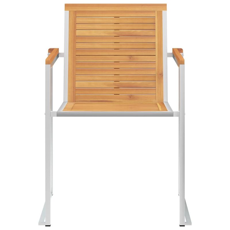 Casa si Gradina - Gradina si terasa - Mobilier exterior - Scaune si sezlonguri gradina - Scaune de gradina cu perne, 6 buc., lemn masiv de tec - Infinity.ro