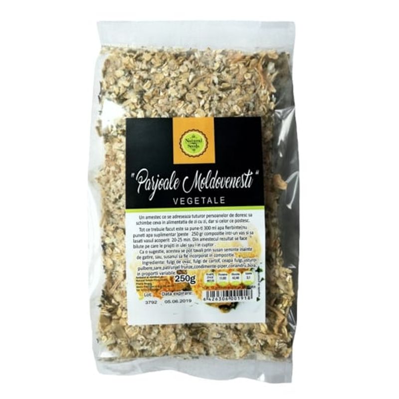 Market - Bacanie - Produse dietetice si naturiste - Parjoale Moldovenesti vegetale, 250 g - Infinity.ro