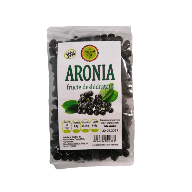 Market - Cafea si ceaiuri - Ceaiuri - Aronia fructe, 300 g - Infinity.ro