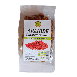 Arahide glazurate cu susan, Natural Seeds Product