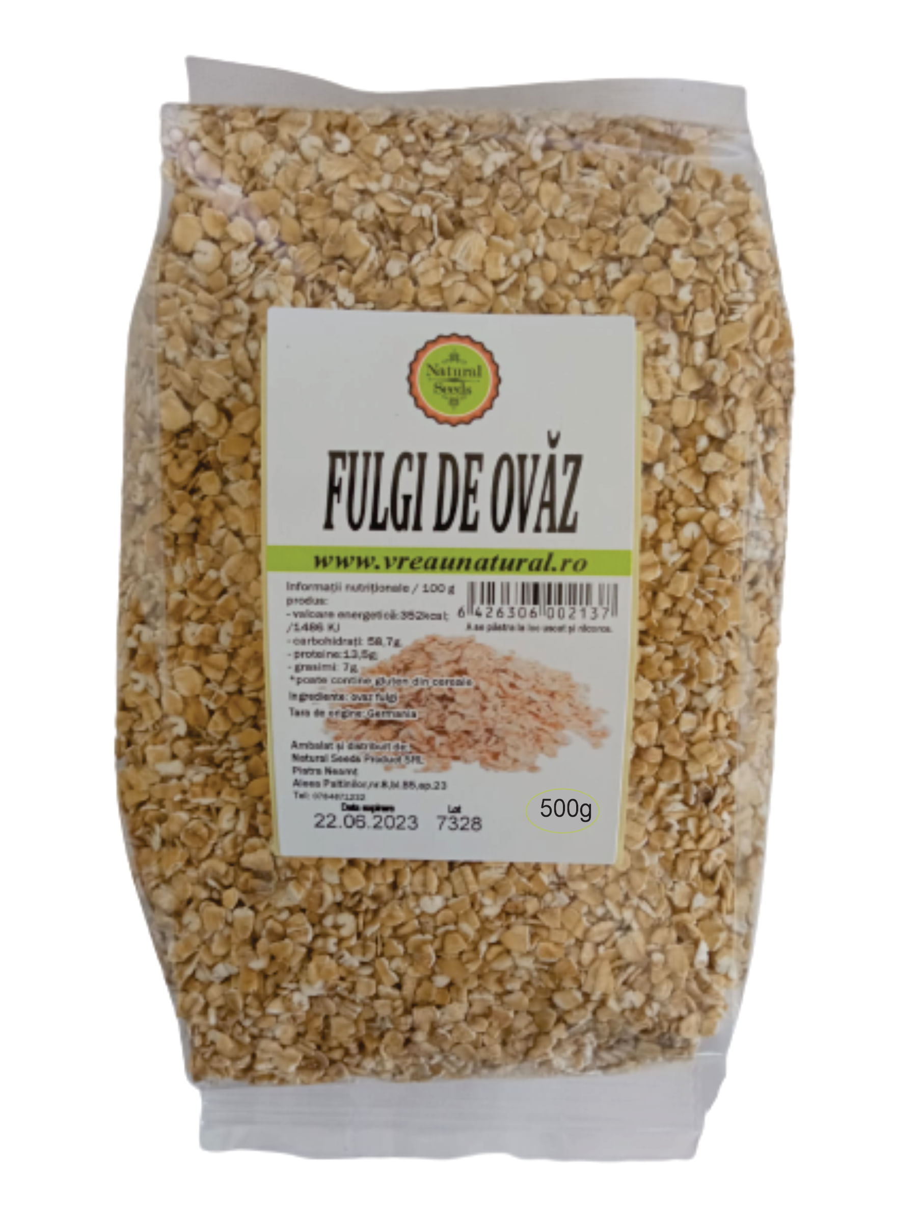 Fulgi de ovaz, 500g