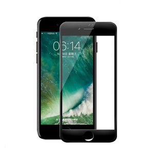 Folie de sticla, securizata 3D/4D MyStyle, Apple iPhone 7, full cover, margini curbate, negru