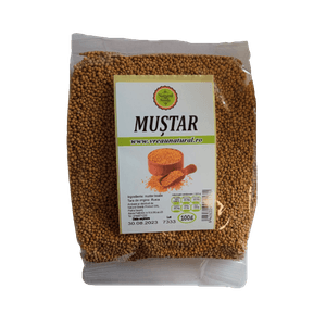 Mustar alb boabe, Natural Seeds Product