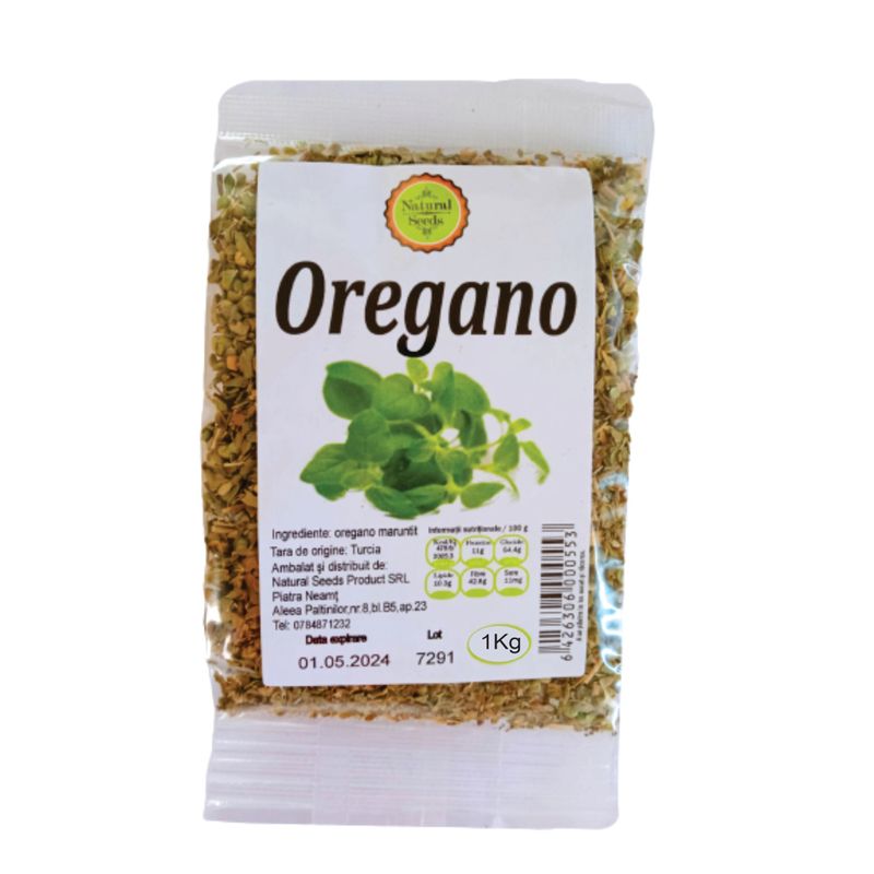 Market - Bacanie - Conserve si compoturi - Oregano maruntit, 1 kg - Infinity.ro