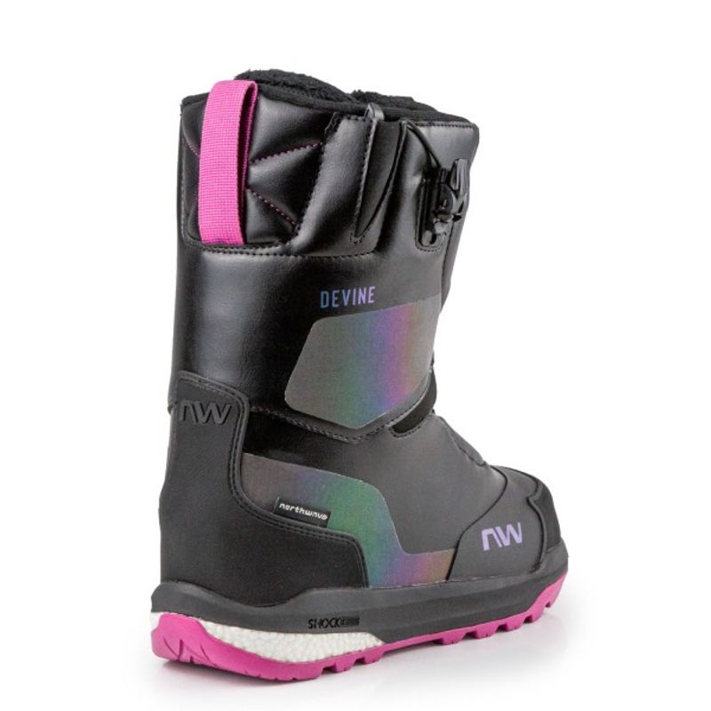 Sport si Outdoor - Sporturi de iarna - Snowboard - Boots snowboard - Boots snowboard, Northwave, Devine hybrid, negru, 37 - Infinity.ro