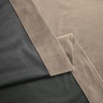 Casa si Gradina - Textile si covoare - Perdele si draperii - Draperii - Set draperie din catifea blackout cu rejansa din bumbac tip fagure, Madison, 200x255 cm, densitate 700 g ml, Beaver, 2 buc - Infinity.ro