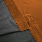 Casa si Gradina - Textile si covoare - Perdele si draperii - Draperii - Set draperie din catifea blackout cu rejansa transparenta cu ate pentru galerie, Madison, 200x220 cm, densitate 700 g ml, Bronze, 2 buc - Infinity.ro