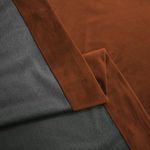 Casa si Gradina - Textile si covoare - Perdele si draperii - Draperii - Set draperie din catifea blackout cu rejansa transparenta cu ate pentru galerie, Madison, 250x235 cm, densitate 700 g ml, Sepia, 2 buc - Infinity.ro