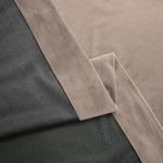 Casa si Gradina - Textile si covoare - Perdele si draperii - Draperii - Draperie din catifea blackout cu rejansa transparenta cu ate pentru galerie, Madison, 200x235 cm, densitate 700 g ml, Grullo, 1 buc - Infinity.ro
