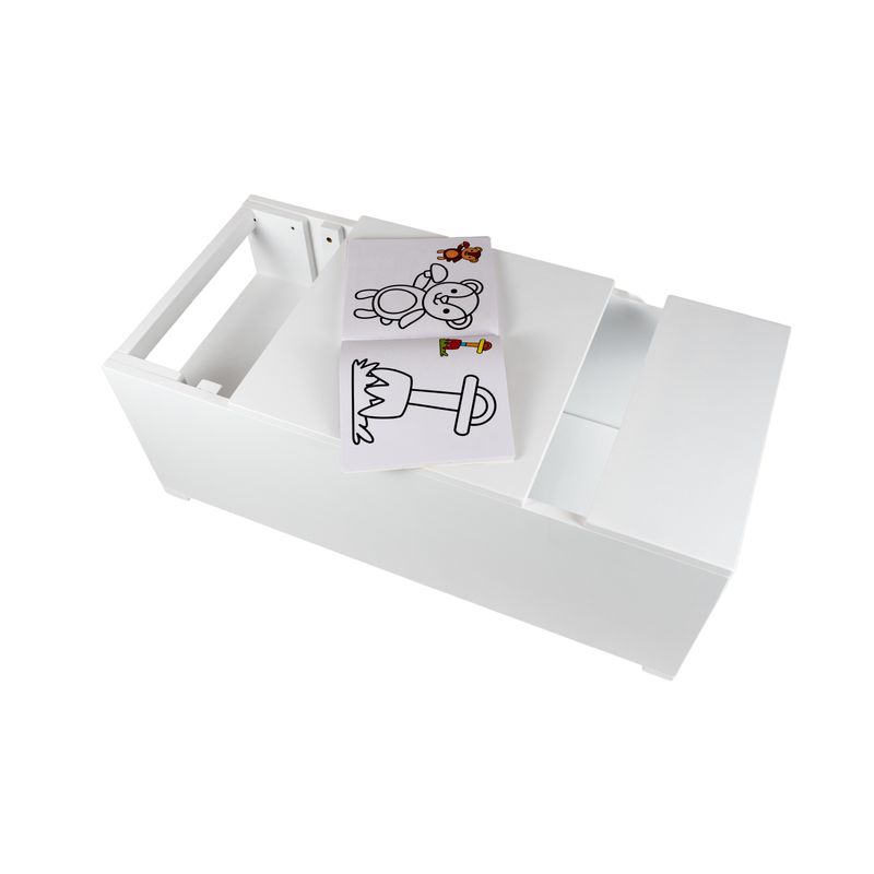 Casa si Gradina - Mobilier - Mobilier copii - Mobilier camera copiilor - Turn de activitati multifunctional Learning Tower 2 in 1, alb - Infinity.ro