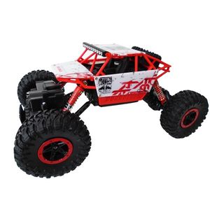 Jucarie masina de teren rock through, scara 1:18, rosu