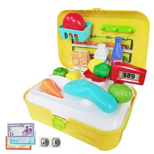 Set accesorii magazin in ghiozdan, 21 piese