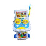 Jucarii, Copii si Bebe - Jucarii si jocuri - Jucarii de rol - Bucatarii copii - Set bucatarie portabila pentru copii, 37 piese, roz - Infinity.ro