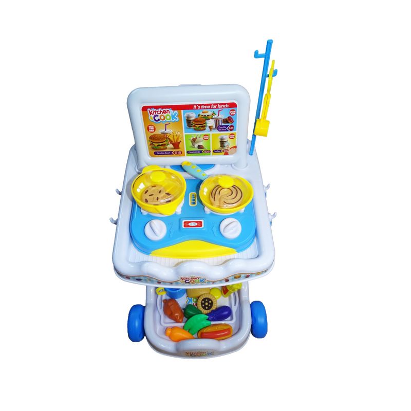 Jucarii, Copii si Bebe - Jucarii si jocuri - Jucarii de rol - Bucatarii copii - Set bucatarie portabila pentru copii, 37 piese, roz - Infinity.ro