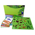 Jucarii, Copii si Bebe - Jucarii si jocuri - Jucarii bebelusi - Jucarii interactive bebelusi - Carte magnetica dinozauri, 61 piese magnetice - Infinity.ro
