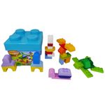 Jucarii, Copii si Bebe - Jucarii si jocuri - Seturi de constructie si cuburi - Seturi de constructie - Set constructie animale si pasari, 39 piese - Infinity.ro