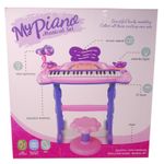 Jucarii, Copii si Bebe - Jucarii si jocuri - Jucarii de rol - Instrumente muzicale de jucarie - Set complet muzical copii cu orga electronica, microfon si scaunel, 37 taste pian, 8 ritmuri diferite, 4 sunete de instrumente adifer - Infinity.ro