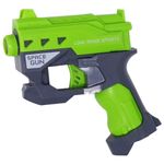 Jucarii, Copii si Bebe - Jucarii si jocuri - Jucarii de rol - Arme de jucarie - Set pistoale de jucarie, 2 pistoale, 6 gloante din spuma, multicolor - Infinity.ro