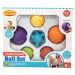 Jucarii, Copii si Bebe - Jucarii si jocuri - Jucarii bebelusi - Jucarii pentru dentitie - Set 6 mingi senzoriale pentru bebelusi si nou nascuti, jucarie dentitie din material moale - Infinity.ro