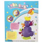 Jucarii, Copii si Bebe - Jucarii si jocuri - Jucarii bebelusi - Jucarii de baie - Jucarie de baie calutul de mare jucaus cu morisca, ventuza si canita - Infinity.ro