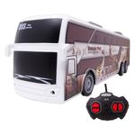 Jucarii, Copii si Bebe - Jucarii si jocuri - Vehicule si jucarii cu telecomanda - Masinute - Autocar de jucarie din plastic cu telecomanda cu functii complete, alb, model 1 - Infinity.ro