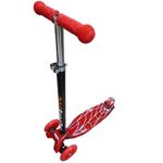Sport si Outdoor - Role, trotinete si skateboard - Trotinete copii - Trotineta scooter pentru copii cu roti luminoase, rosu - Infinity.ro