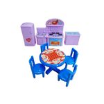 Jucarii, Copii si Bebe - Jucarii si jocuri - Papusi si accesorii - Casute de papusi si mobilier - Set casuta cu mobilier pentru copii - Infinity.ro
