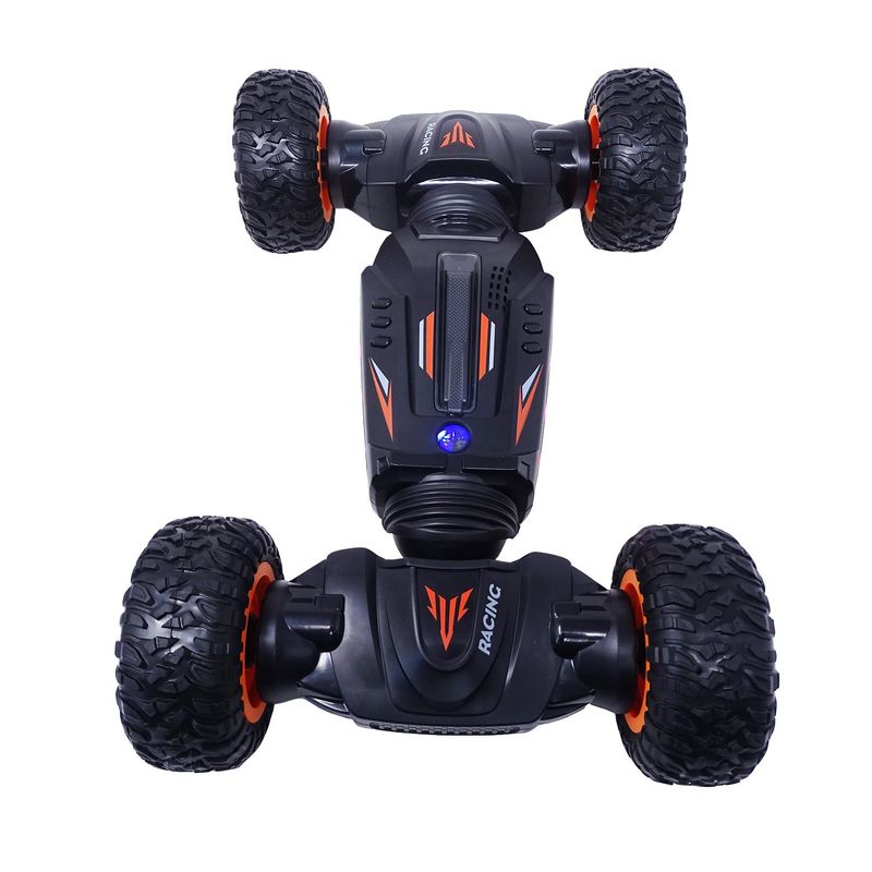 Jucarii, Copii si Bebe - Jucarii si jocuri - Vehicule si jucarii cu telecomanda - Masinute - Masina pentru cascadorii, cu lumini, sunete si telecomanda, acumulator inclus - Infinity.ro