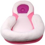 Casa si Gradina - Textile si covoare - Perne si pilote - Perne copii - Perna speciala suport cap pentru bebelusi si nou nascuti, reglabila, alb/roz - Infinity.ro