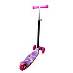 Sport si Outdoor - Role, trotinete si skateboard - Trotinete copii - Trotineta „scooter” pentru copii cu roti luminoase, roz - Infinity.ro