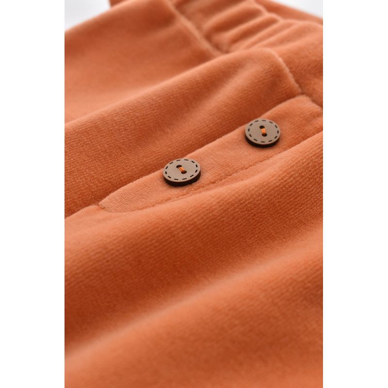 Fashion, accesorii si bijuterii - Copii - Imbracaminte copii - Treninguri si compleuri copii - Set Ursulet cu bluzita si pantaloni lungi, Baby Cosy, portocaliu, marime 3-6 luni - Infinity.ro