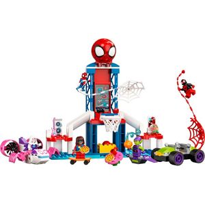 LEGO Baza lui Spider-Man, 4+ ani