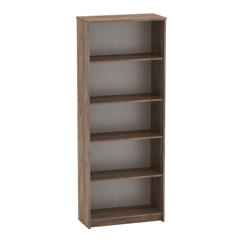 Casa si Gradina - Mobilier - Biblioteci si rafturi - Biblioteci - Biblioraft birou, kraft dunkel/alb, JOHAN 2 NEW 04 - Infinity.ro