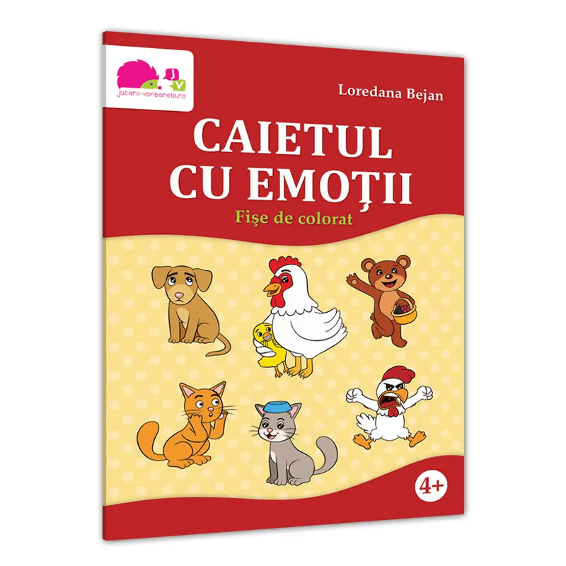 Carti si Birotica - Carti - Carti pentru copii - Activitati extracurriculare - Caietul cu emotii, fise de colorat - Infinity.ro